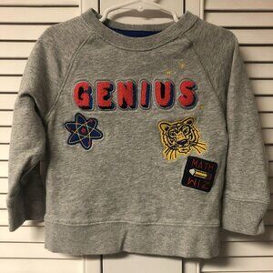 Gap Genius Size 2 Grey Sweatshirt